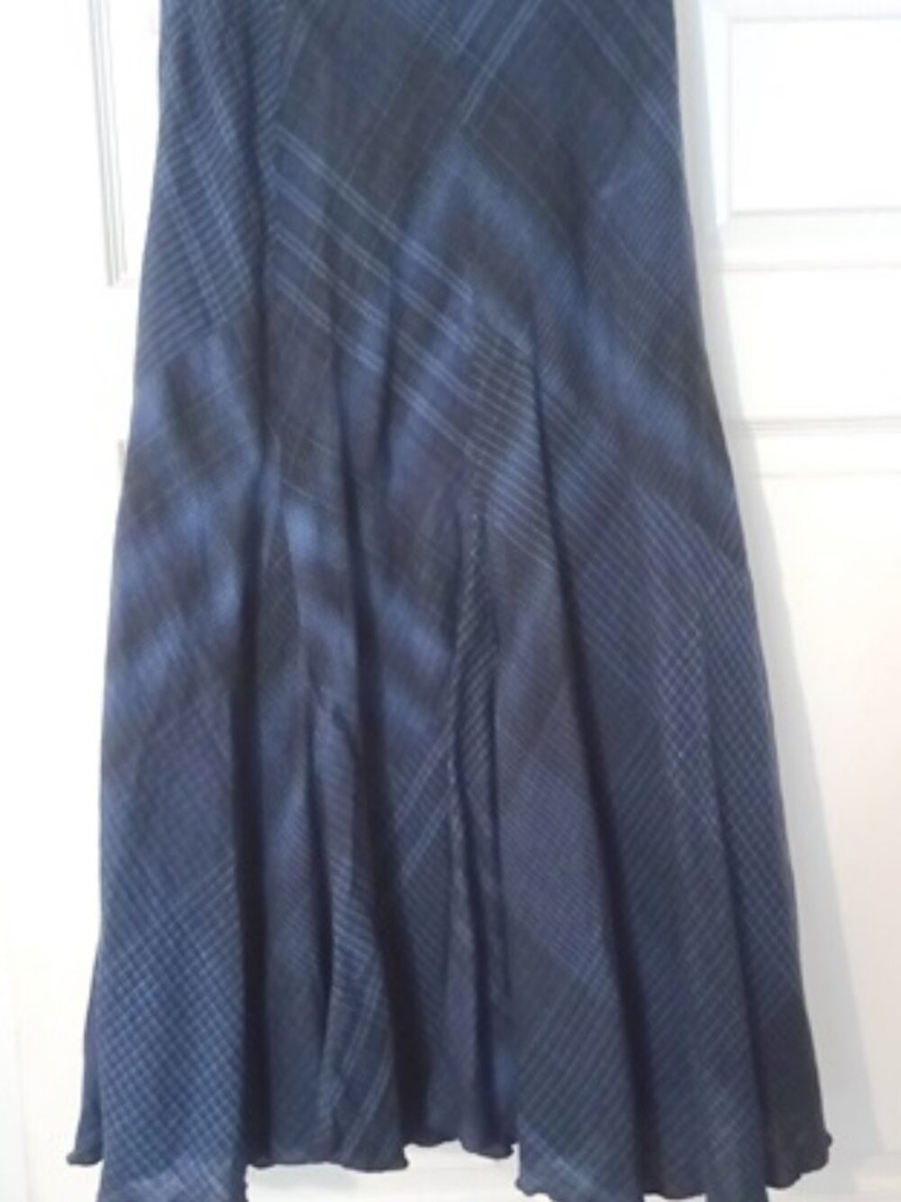 J.JILL Vintage Linen A Line Flounce Skirt 2P (Small)